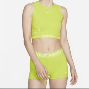 Nike pro bright neon set NEW XS